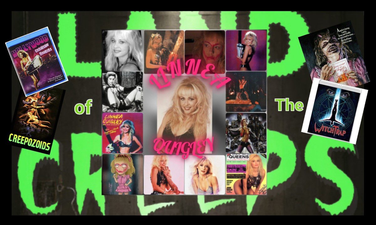 GregaMortis's tweet photo. It is LOTC Tuesday!! This week in honor of Women In Horror month, we are celebrating the career of @LinneaQuigley . Linnea is a true definition of Scream Queen and we are honored to spotlight this amazing lady this week. We hope you will share and https://t.co/9SQUk4zTrX https://t.co/EjAumXCk54