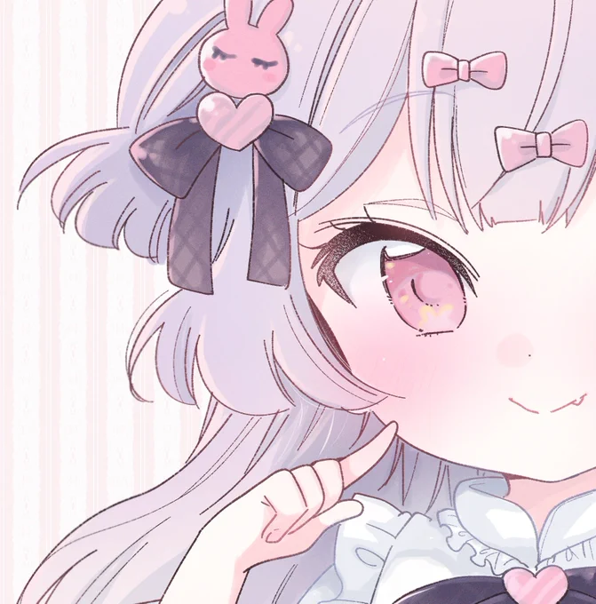 ノイズ試してみたけどザラザラもかわいいな🥰 