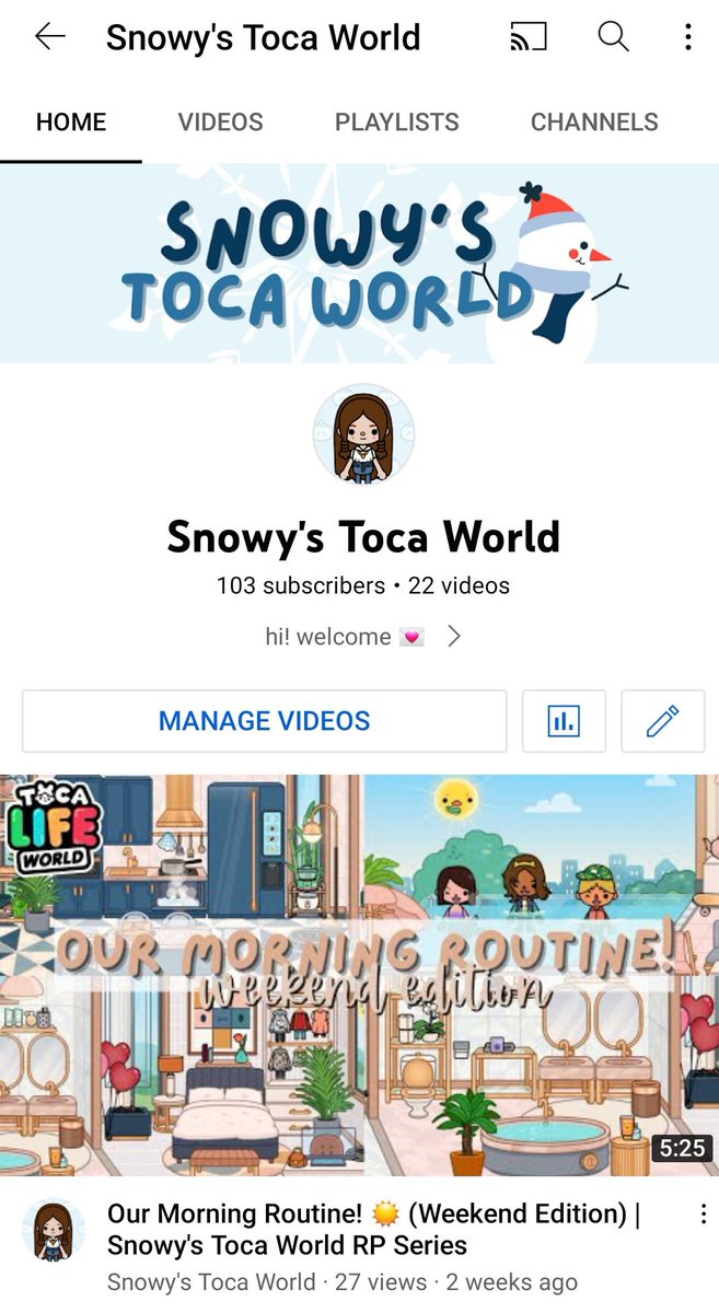 TocaSnowy's tweet photo. thank you so much for 100 subscribers on youtube! 🥳🌈

— ♡ I'll continue to upload more house designs and roleplays! ♡

youtube: Snowy's Toca World 🤍
➡️:https://t.co/4uIGRanF7T

#tocaboca #tocaworld #tocalife #toca #snowystocaworld #aesthetic #happy100subs https://t.co/su9Vbd7FPQ