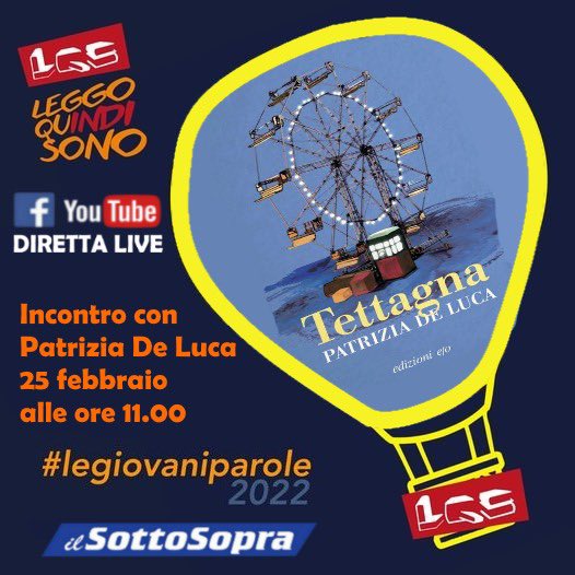 ubikfoggia's tweet photo. Be', ci siamo. #Venerdì25febbraio alle 11 @patrideluca inaugura al #BlaisePascal la settima edizione del premio per l'editoria indipendente con il suo romanzo "Tettagna" @EdizioniEO. Giovedì 24 febbraio, ore 19, sarà in Biblioteca di Foggia #LaMagnaCapitana. SI RICOMINCIA!😁 https://t.co/liIqmskkwI