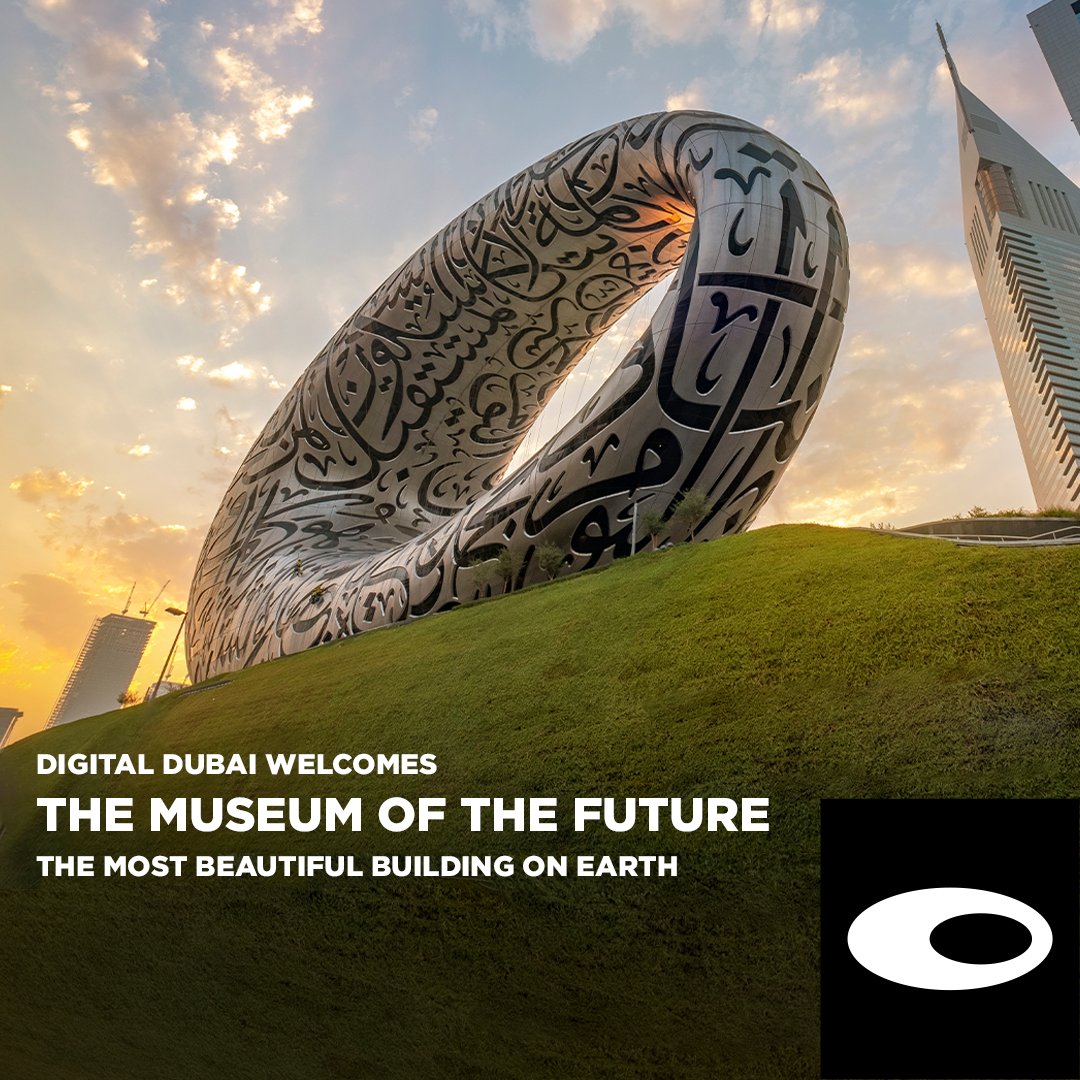 From Digital Dubai to the Museum of the Future, welcome to the ambitious city! The city that always strives to make our people's lives better, more developed and more prosperous. We welcome the most beautiful building on Earth.. We welcome <a href="/MOTF/">Museum of the Future</a>
#MuseumOfTheFuture
#DigitalDubai