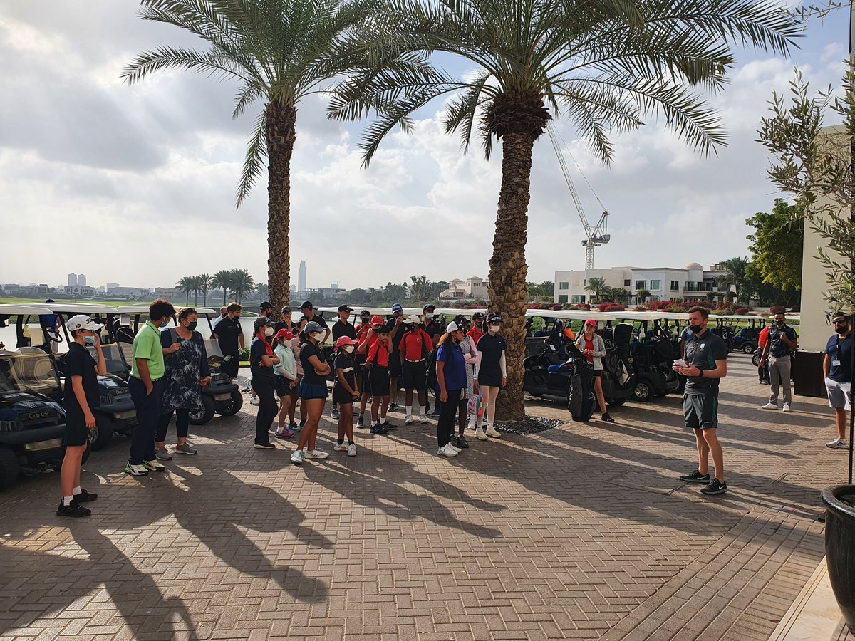 A great start to the @BSMEorg golf event. Good luck to all <a href="/DESCgolf/">Golf | DESC Dubai</a>  students. #golf #descpe #descsport #participation #enjoyment
