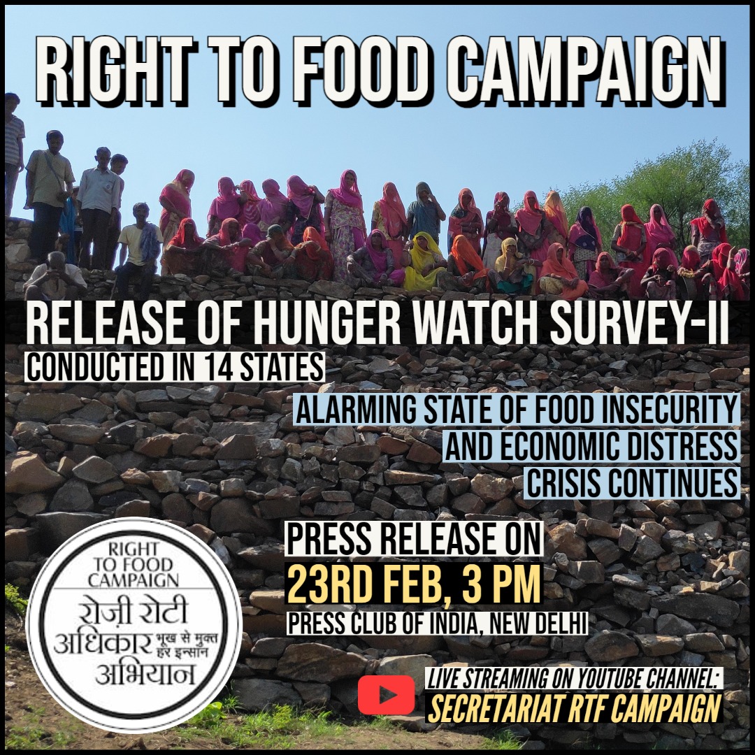 Right to Food, India tweet media