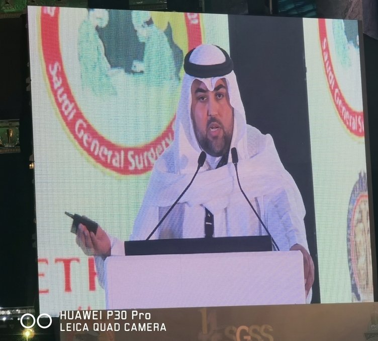 ابارك لاخي العزيز استاذ الجراحة المشارك اشرف مغربي على ترشيخة رئيسا لجمعية الجراحة العامه واشكرك على دعمك خلال المؤتمر وجهدك ومتابعتك الدائمة ضمن فريق النجاح والتميز بارك الله فيك وفي عمرك <a href="/SGSS_KSA/">SGSS</a>