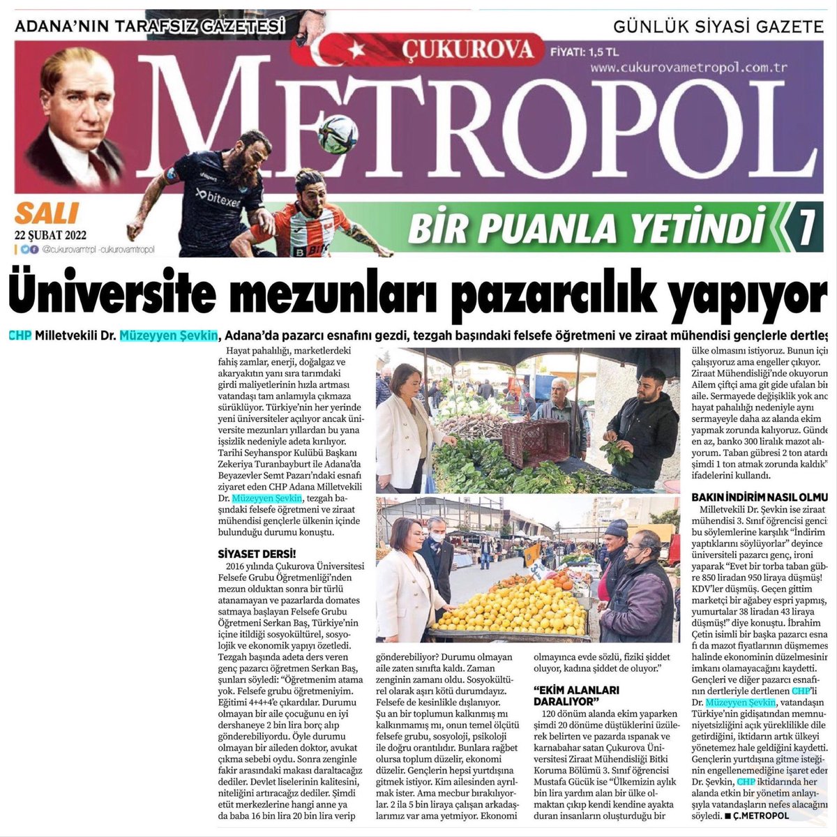 muzeyyensevkin's tweet photo. Öğretmenlerine değer vermeyen toplumlar gelişemez!
Öğretmenler sınıfta değil pazar tezgahında!
#BirÖğretmenDahaÖldü https://t.co/MTqKcWNPYI
