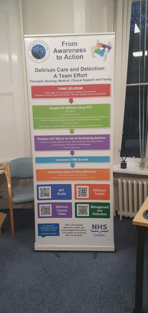 The Western General are making #WDAD2022 a priority and a team effort 👇🙏👍🧠delighted with our poster 👏