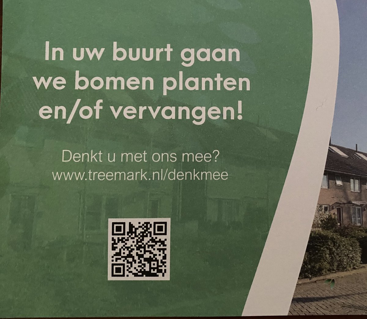 Positief verrast! Goed om vooraf mee te denken over de bomen in uw buurt.