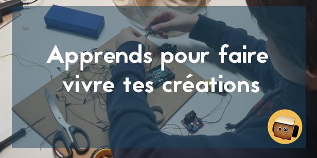 🔊Nouveau!!! 🚀

"Apprends pour faire vivre tes créations"

L'atelier robotique pour toute la famille. 
On vous envoie le matériel, on se retrouve  en live pour apprendre, partager, construire et faire évoluer ses projets. 
👉bit.ly/3rKFPKH

#education #Robotics #coding