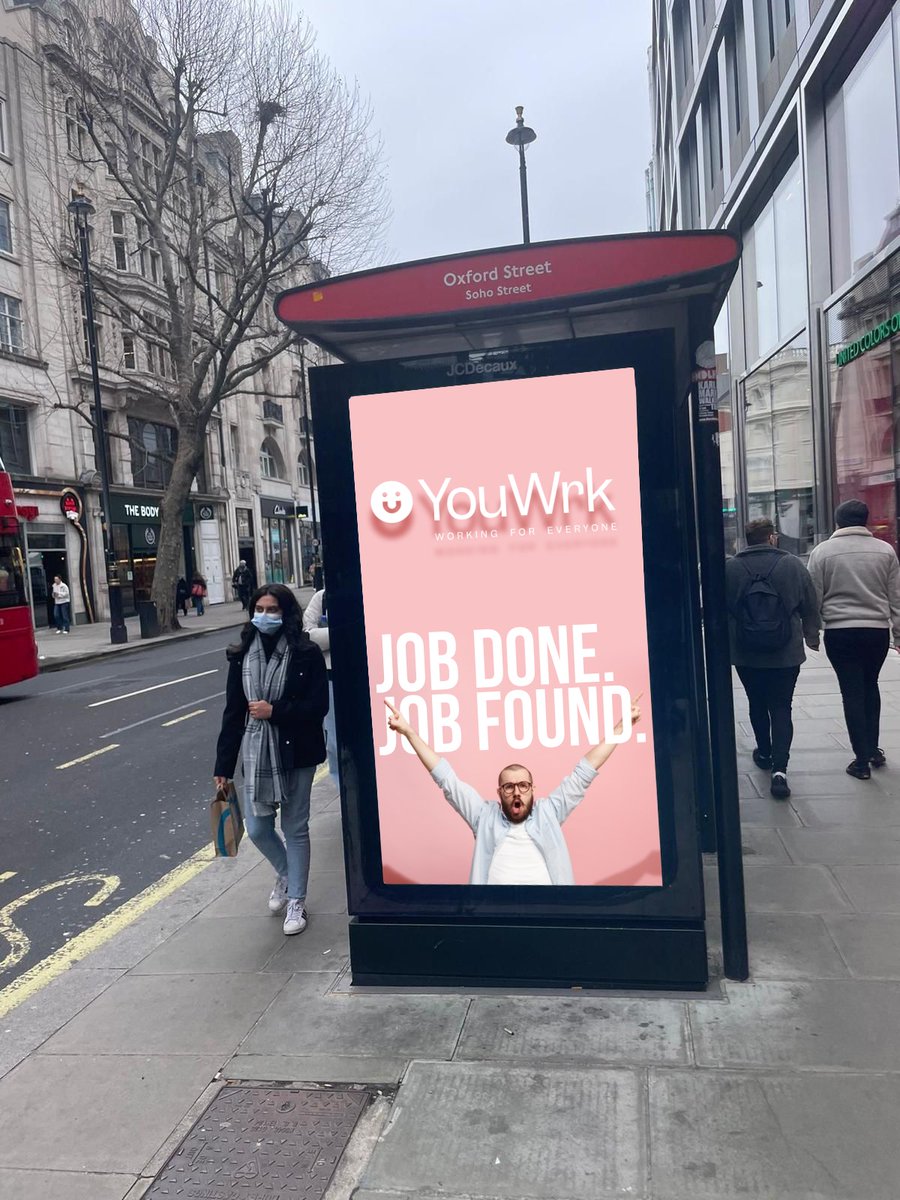 Fancy bumping in to this! Continuing our (100% not photoshopped) TFL takeover with a bus stop on Oxford Street...

...Where to next?