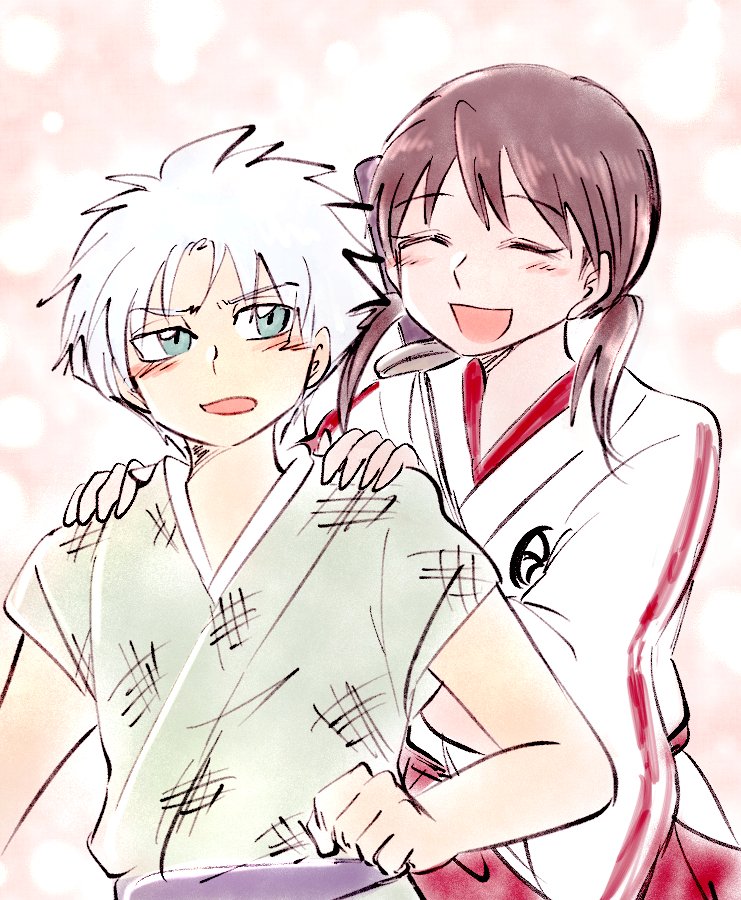 one_na_bl's tweet photo. [블리치] 히츠모모 (日雛)
 
#BLEACH  #日雛 https://t.co/oL75aeioJU