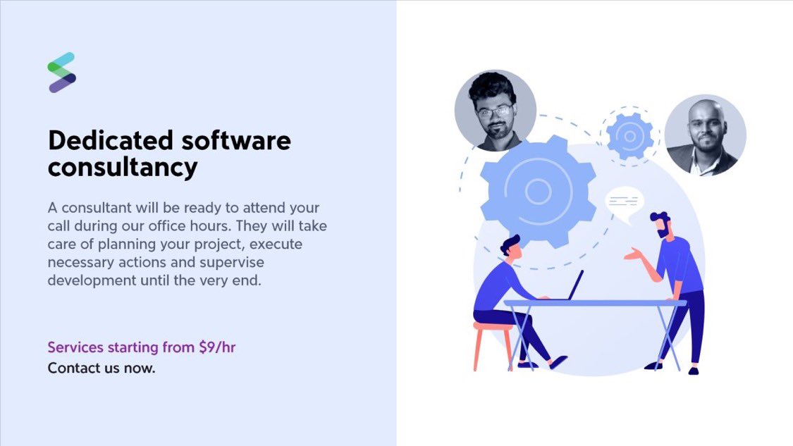 Skyslit's tweet photo. #Build amazing web applications now with dedicated consultancy services!

- Pay as you go
- Get detailed progress reports
- See output at every step

#softwaredevelopment #humanintelligenceorchestration #webdevelopment #skyslit #softwareconsultancy https://t.co/0DyytaaMaC