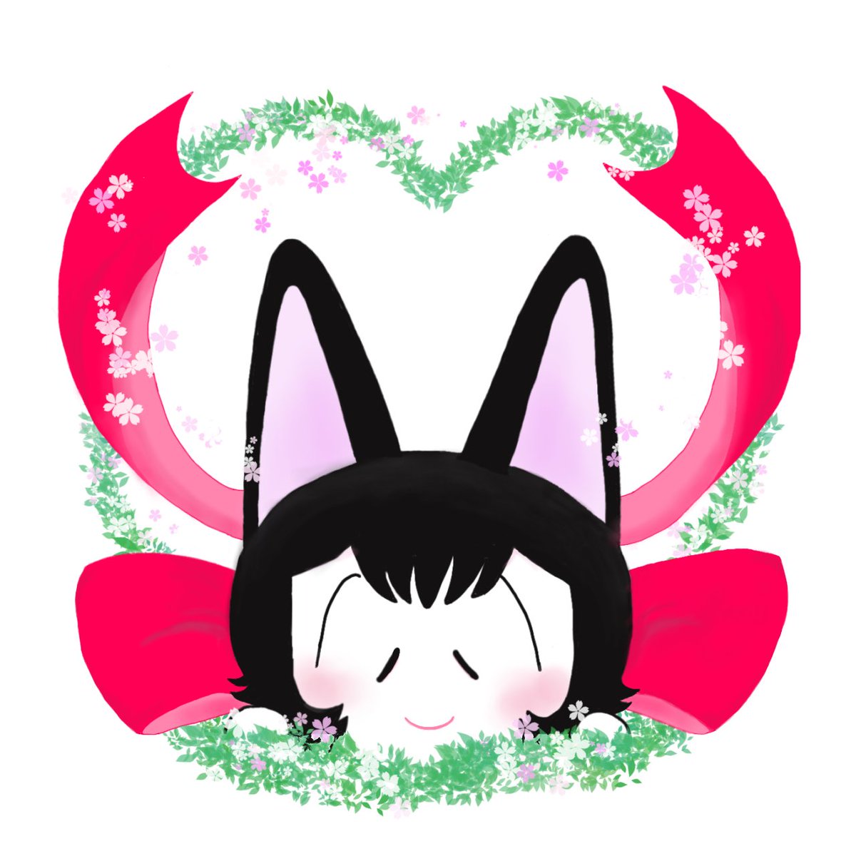 withcandlenight's tweet photo. 猫の日の絵今から描いてたら到底間に合わないから、アイコンのために必死に描いたチャオを上げる事で許されたい。 https://t.co/fxILBbrEy9
