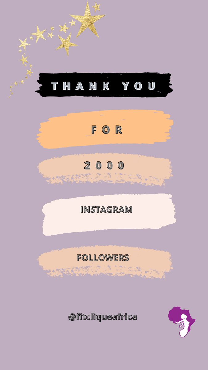 fitcliqueafrica's tweet photo. If you aren't already part of our 2k, run and hit that follow button now!
Also, can we have the same energy on Twitter 💃
Like, RT and follow our page for amazing feminist and wellness content.
#like_comment_rt #2k #tuesdayvibe https://t.co/2RTBUYJL52