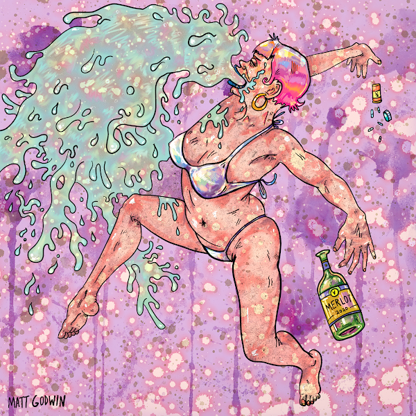 Let's spread the word about another one of my favourite collection, because it just needs more attention: art created by Matt Godwin (mattgodwin.info), and it's absolutely batshit crazy. I love them.
Go check it out on OS:
opensea.io/collection/mat…