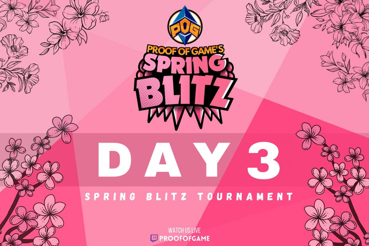 Ekay_cc's tweet photo. Want to know who win in Spring Blitz Tournament?
Watch it here as it broadcast the finals https://t.co/lX4jej2agH
Goodluck poggers! β€οΈβ€οΈ
#SpringBlitzTournament https://t.co/ppypfjsG5f