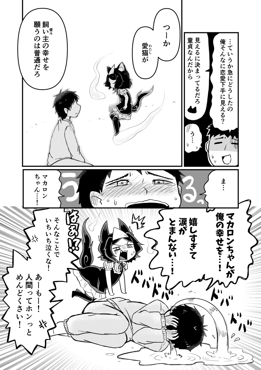愛猫が幽霊になったらめっちゃしゃべるし口が悪い 8/13 