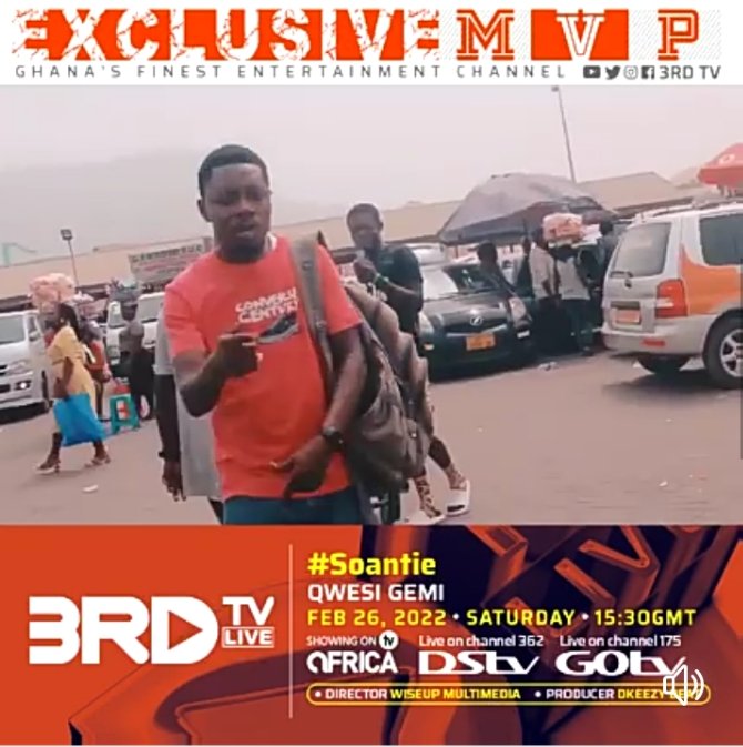 QwesiGemigh's tweet photo. @3rd_tv premier's my first music video this Saturday 26-02-22 at @tvafricagh 3:30pm sharp #explorepage #MVP https://t.co/lkqTB7Dq3Q