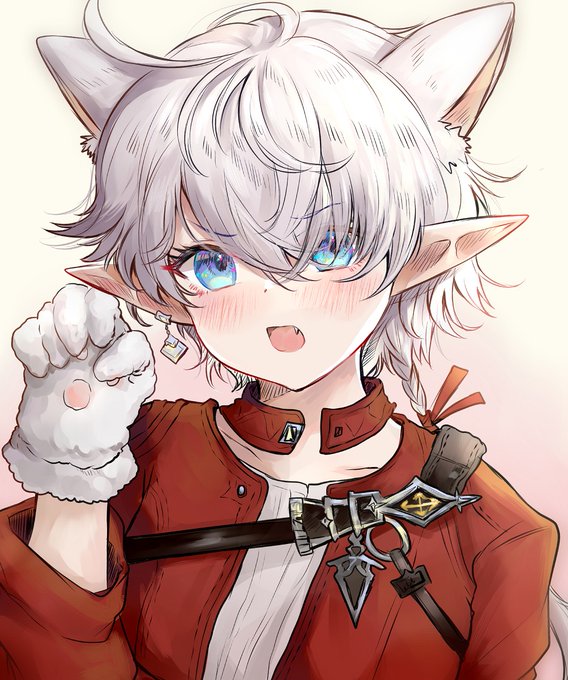 アリゼーにゃん#猫の日 #FF14art #FF14 