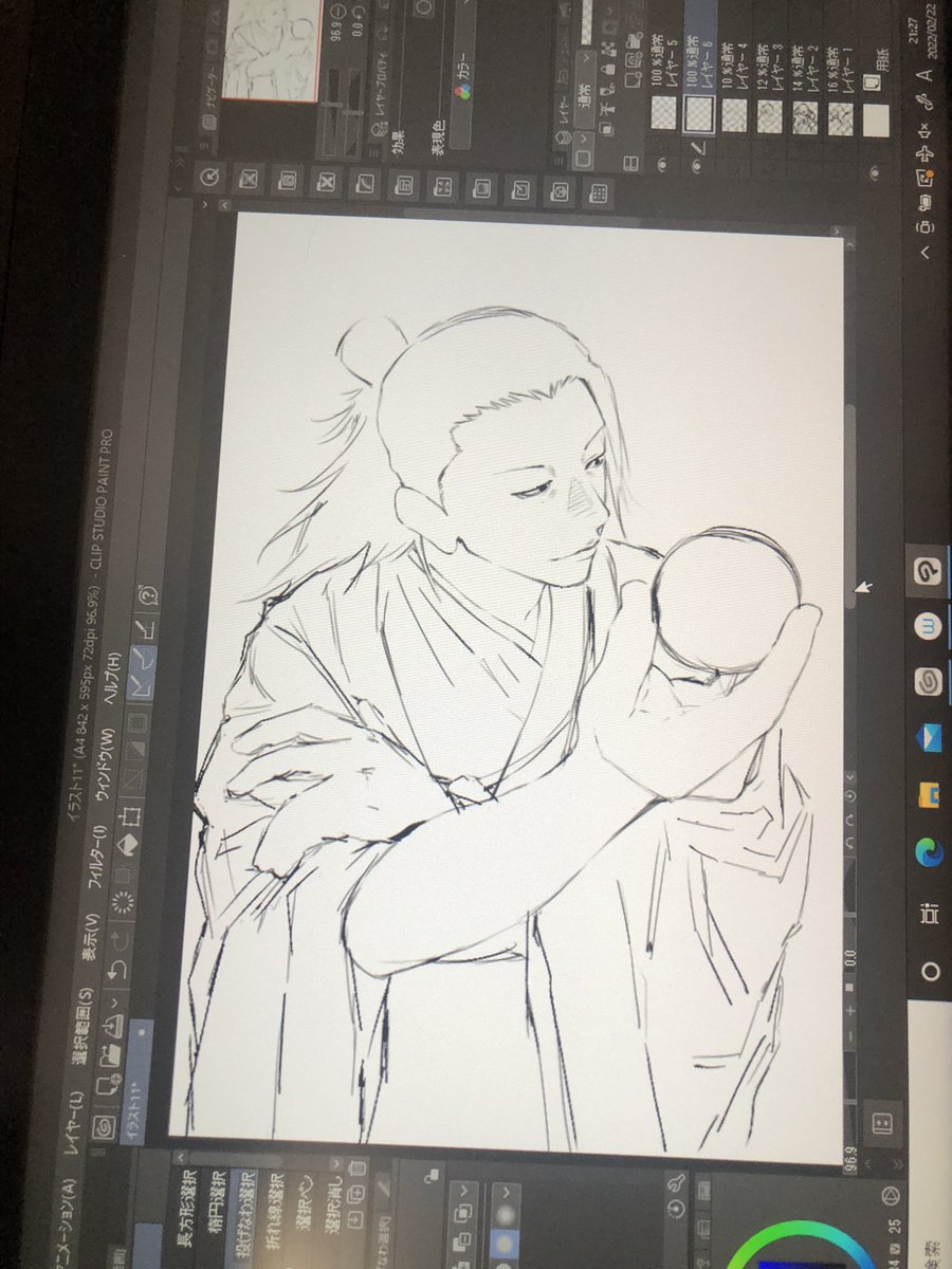 いい下書きだぁ 