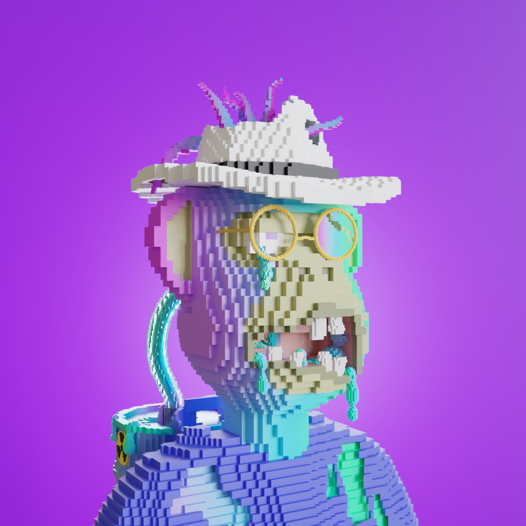 3D Apes Club tweet media