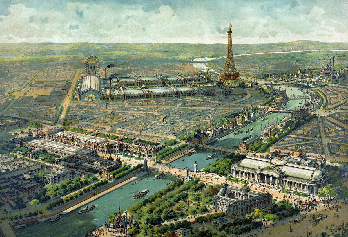 vintagemapstore's tweet photo. Map of the “Exposition Universelle” Paris 1900. https://t.co/5qdwcUoIxV