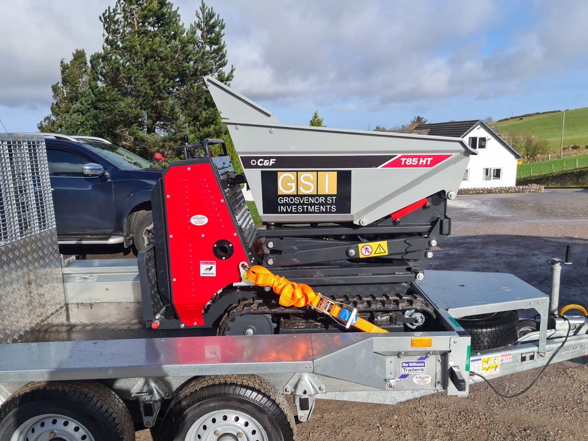 cfminidumper's tweet photo. Another @cf_equipments T85 Tracked #Dumper sold by @GLSplant North #Wales https://t.co/QGOq62HdhK