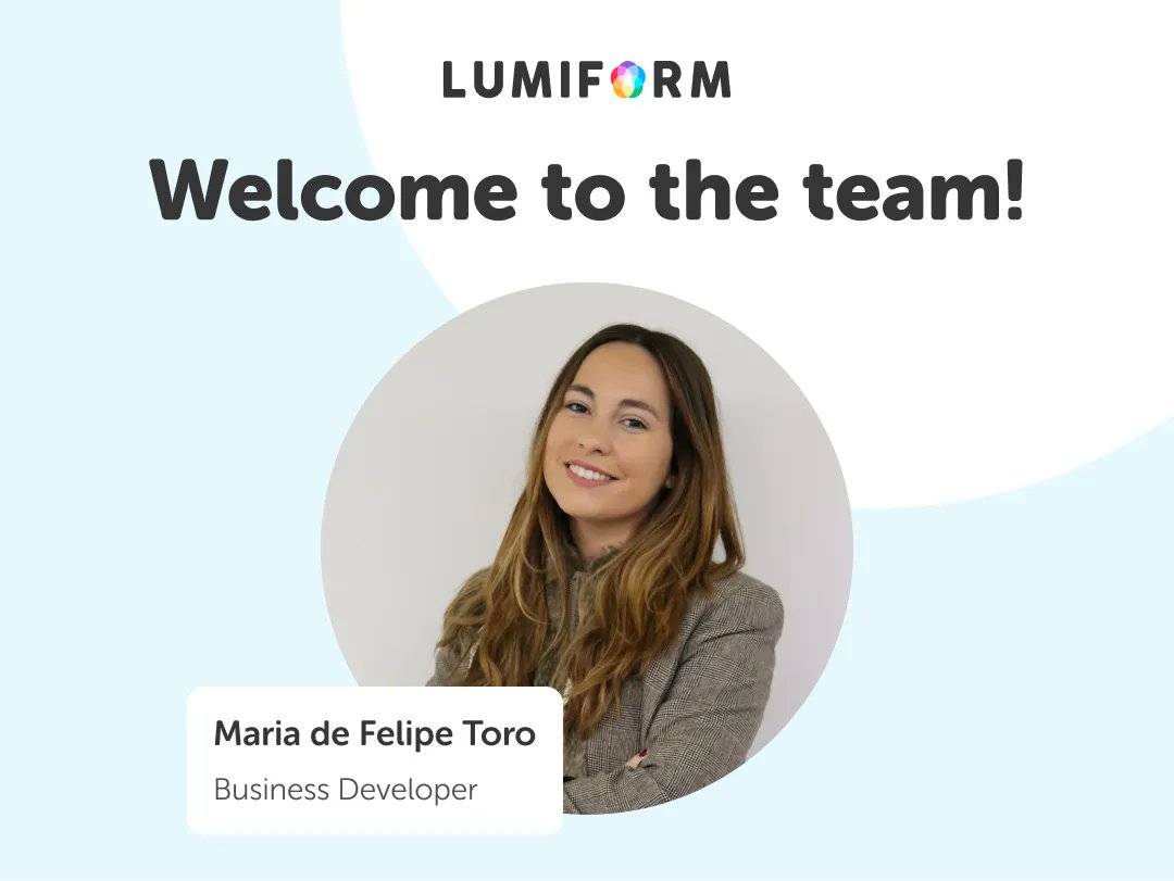 Welcome to the team! It’s good to have you on board! 🎉

We are very pleased to welcome Maria to Lumiform as the new Business Development Intern! We are excited to see her creativity and decision-making skills in action as she helps us further our goals. 🚀

#teamlove #newbie