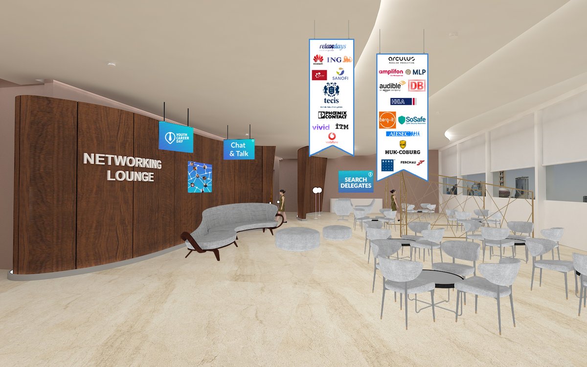 Expand your network at Vconfex.
Chat and collaborate with the attendees in the networking lounge and maximise your networking experience. 

Book a demo now.
lnkd.in/ecxUZueK

.
.
#vconfex #virtualeventplatform #networking #eventprofs #networkingevent #events #event #meetup