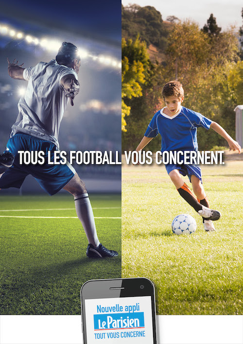 joelapompe's tweet photo. [BLOG] Split screen ad with amateur kid playing soccer vs professional players - Copycat or coincidence? https://t.co/eWLDaxlIG1 #Lookalike #SameIdea #JoeLaPompe ♻️ https://t.co/jbZ7nPf4zj