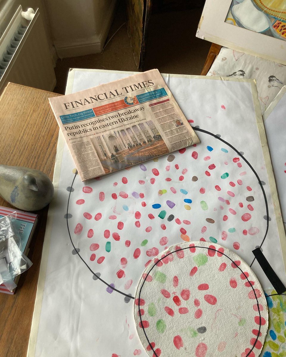 ElaineRartist's tweet photo. ‘ Such an incredible and historical week. As we come out of restriction and concern for humanity with the pandemic around the …..https://t.co/n6IOOHh6pi #artaunifyinglanguage #conservationmeanslife #all #unity #one #transcendingdifference #allspecies #life @FT @bristolpostcom https://t.co/xEfTj55MrP