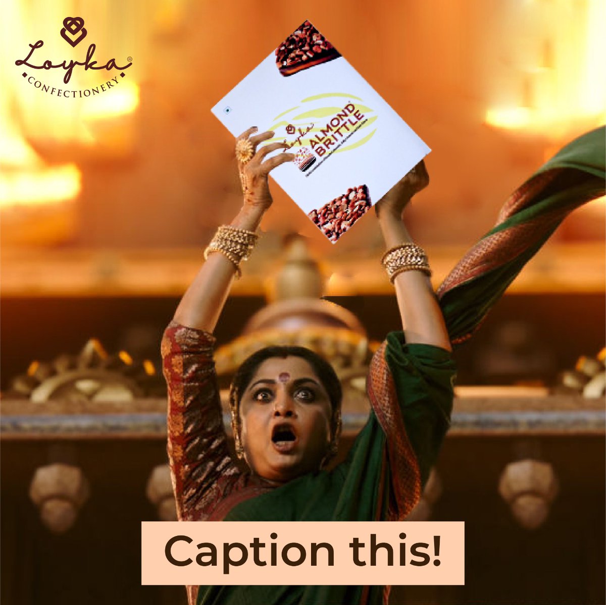 loykaofficial's tweet photo. What would you caption this as? 👀
The best comment will get something special! 🙈
So go ahead and comment!
#loyka #iloveloyka #loykaalmondbrittle #contestalert #bahubali #maheshwati #shivgami #prabhas #ramyakrishnan https://t.co/YSYnaYKcq4