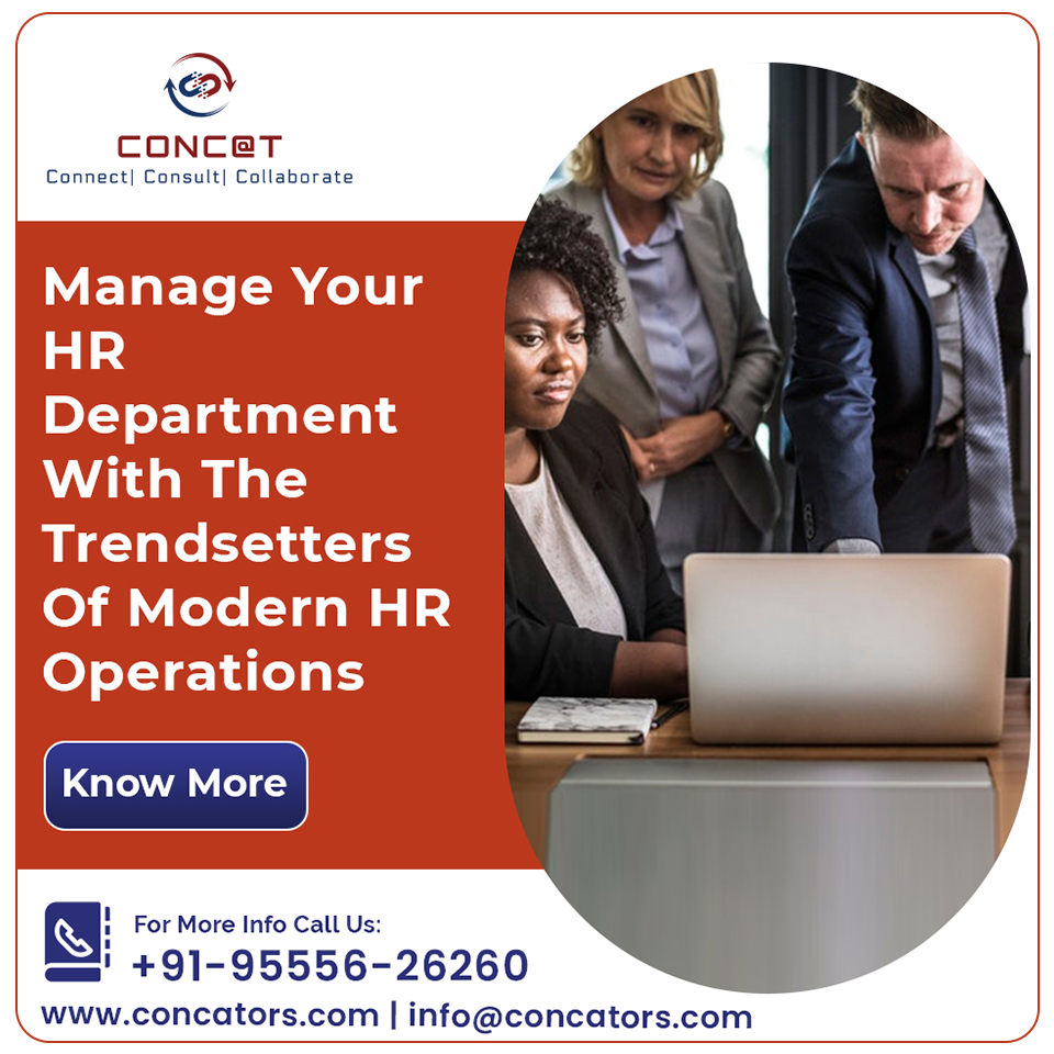 Concators's tweet photo. Have you ever given serious thought to outsourcing your #HRtasks? If not, the time has come. You will be surprised to know the benefits of managed #HRservices. We at #Concat offer a complete HR solution for modern workplaces- from #payroll processing and benefit plan management. https://t.co/rDNUmSvw4M