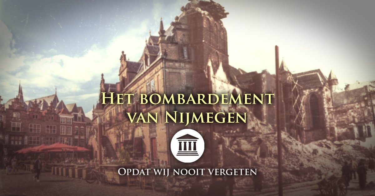 Vandaag herdenken wij de bijna 800 Nijmegenaren die tijdens het bombardement 78 jaar geleden zijn omgekomen én bewonderen wij de kracht van de mensen die de stad opnieuw hebben opgebouwd.
