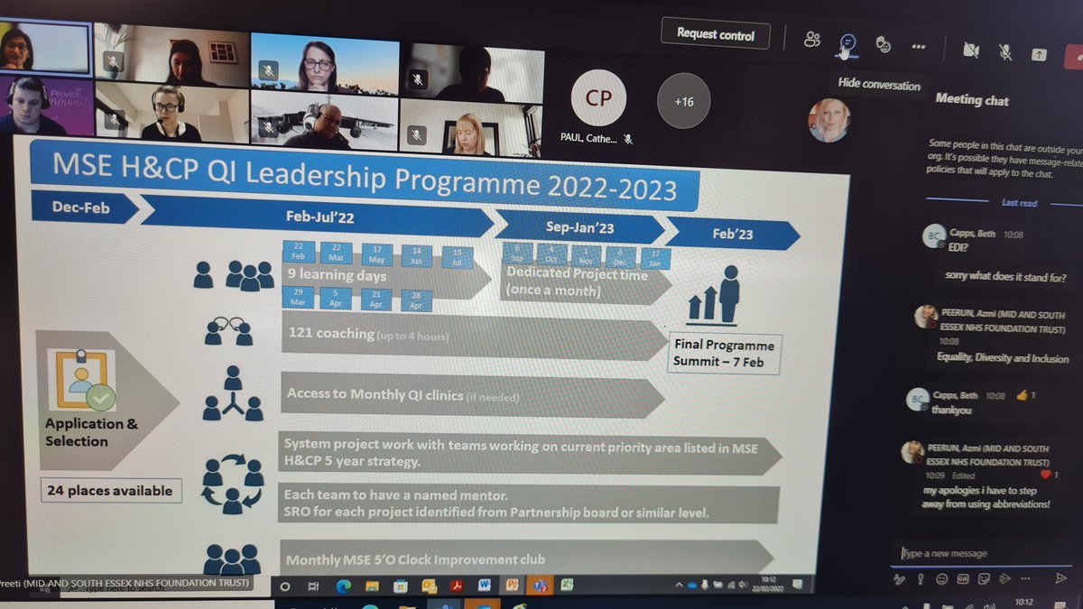 1st morning of the #QIleadership course done. Eye opening and super informative with an interesting bunch of people 
<a href="/MSEImprovement/">MSEFT Improving Quality and Value</a> #MSEQILeadership