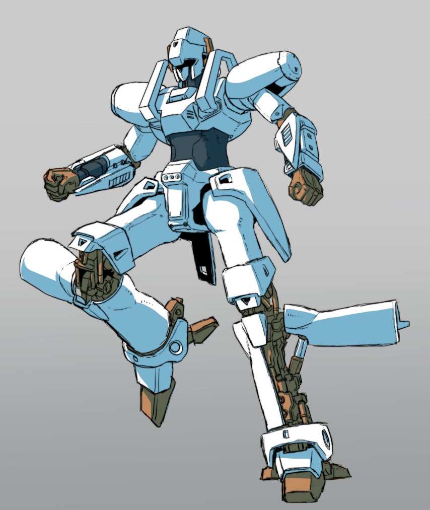 mecha robot no humans weapon solo white background holding  illustration images