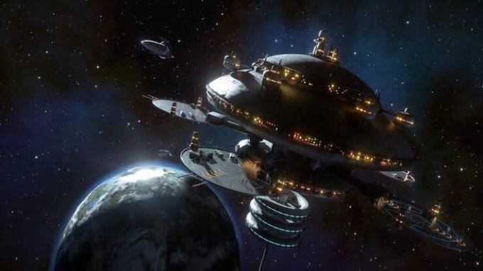 Graphical Rendering / Animation: Asgardia Space Nation - Space-Station https://t.co/1dopRNE5Ay / https://t