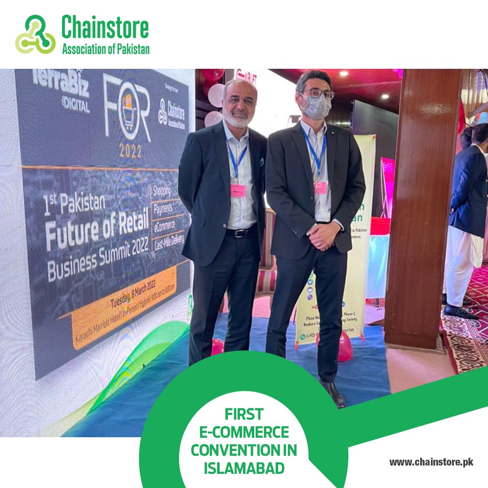 chainstorePk's tweet photo. CAP attended Pak's first ECommerce Convention in Islamabad on 21-2-22, headed by Rana Tariq Mehboob, Chairman CAP alongwith Asfandyar Farrukh (Sr. Vice Chairman) &amp; Wasif Butt (Vice Chairman).

#eCommerceforeveryone
#NeCC2022
#etijarat
#eCommerceConvention
#enablingeCommerce https://t.co/2Vw5J2p23M