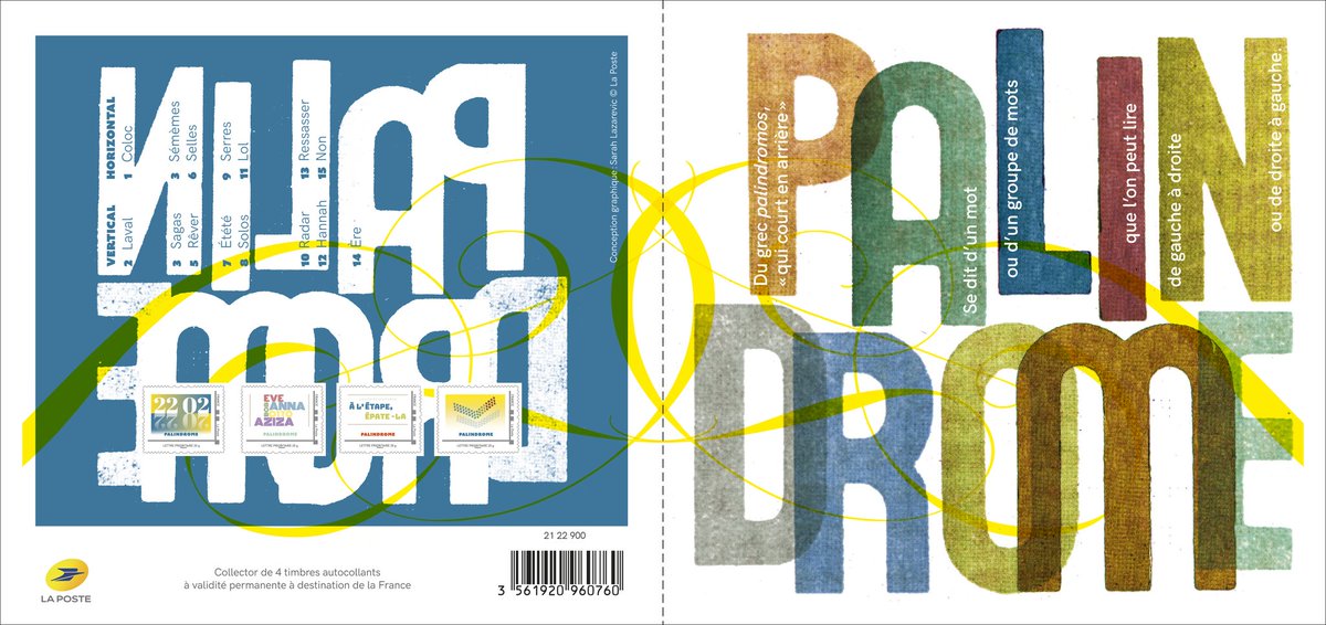 PhilatelyTimes's tweet photo. #FrancePost issued #Stamps on #PalindromeDay 22-02-2022
#LaPoste #France #Philately #PostageStamps https://t.co/I2HHQDsQHA