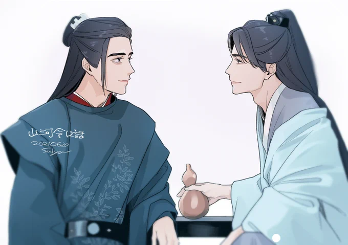 山河令1周年おめでとう～💐新しいのは用意できなかったので再放送で🙇‍♀️ 