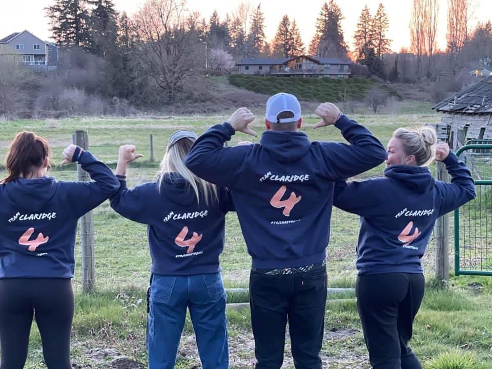 trishaclaridge's tweet photo. I got to sit on the bench for five months, but just was diagnosed with two new brain tumors this weekend. Time to get the uniforms out again and prepare for game day battles. #noonefightsalone #cancersucks https://t.co/TLMyxiiG1J