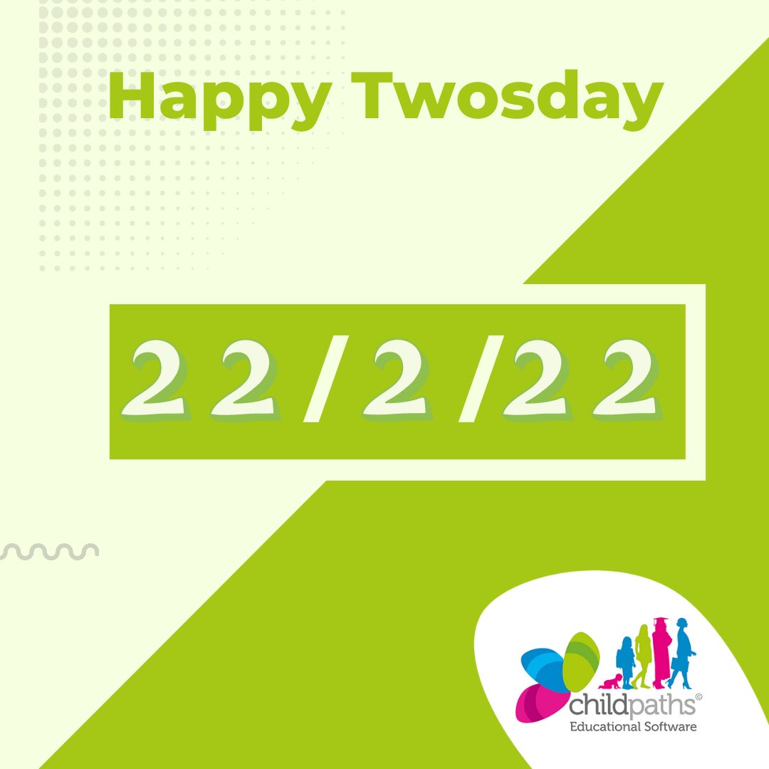 Twosday! 💚

The date is noted for its palindromic pattern as it reads the same forwards as it does backwards.

The number 2222 are also known as angel numbers 👼It's a sign that you're about to enter a period of peace and stability. 💕

#TuesdayThoughts 💭