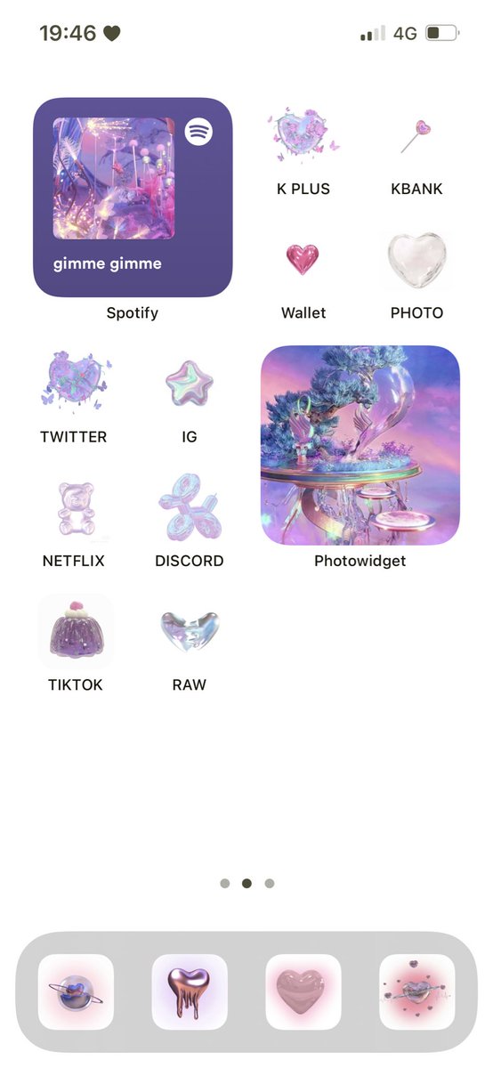 hopeee2515's tweet image. ก่อนสอบอะไรๆก็น่าทำไปหมด🥲🥲 #ios15homescreen #iOS15th #iOS15