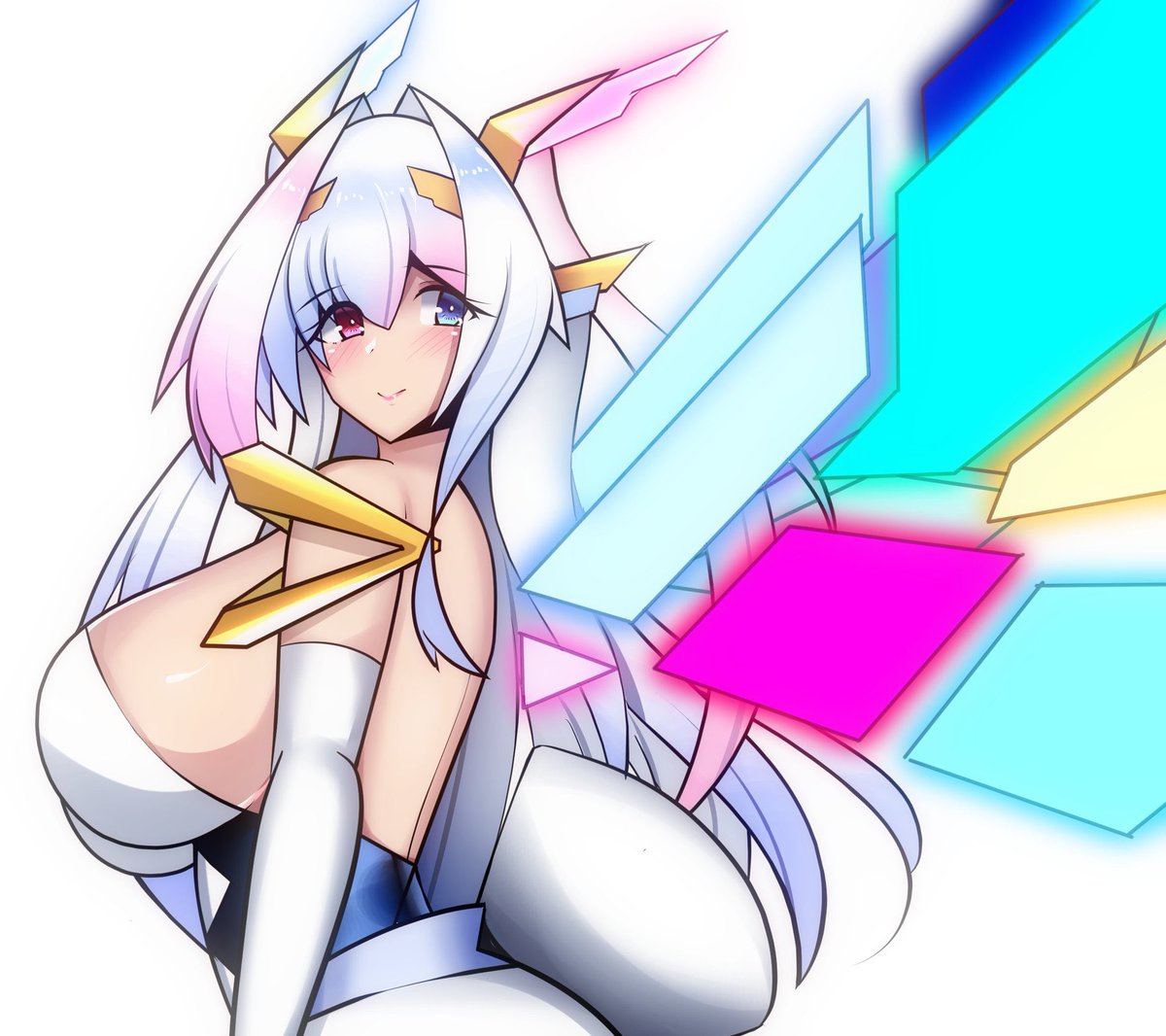 ルナティックフォニム
究極の、レヴェリーヴァイス。
3枚のフォームカードを用いたオリジンと違い全てのカードをロードした姿。
翼一枚一枚がフォームカードが変化したもので、一枚一枚使うことも混ぜて使うことも可能。
登場時期はいつなんだろう…(少なくとも大学生編 