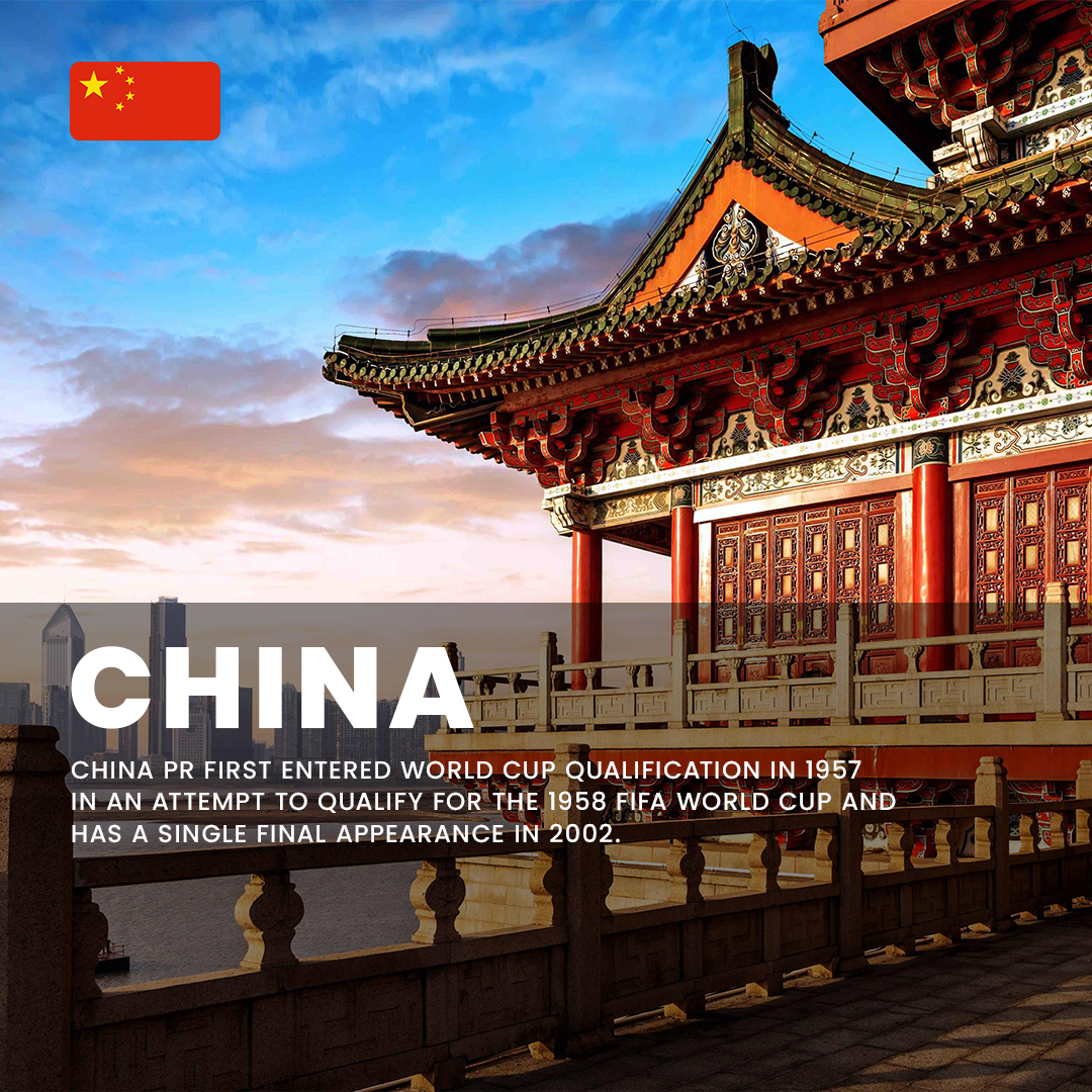 WC_trivia's tweet photo. China PR first entered world cup qualification in 1957 in an attempt to qualify for the 1958 FIFA World Cup and has a single final appearance in 2002.

@WC_trivia 
@WC_trivia 
@WC_trivia 

#china #worldcupqatar2022 #fifaworldcup #qatar2022 https://t.co/pvC0BBihqS