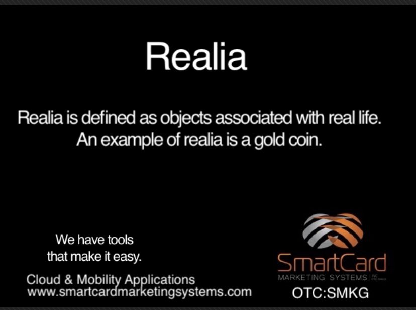 SMKG_OTC's tweet photo. In searching for the Digital Realm and things associated or connected with, sometimes we find the opposite which are more obvious. #Realia @OtcSmkg 
SmartCard Marketing Sys Inc $SMKG #otcmarkets #Blockchain #cryptocurrency  #nft #digital #ecommerce #cloud #metaverse #virtual https://t.co/kevc7cUt36