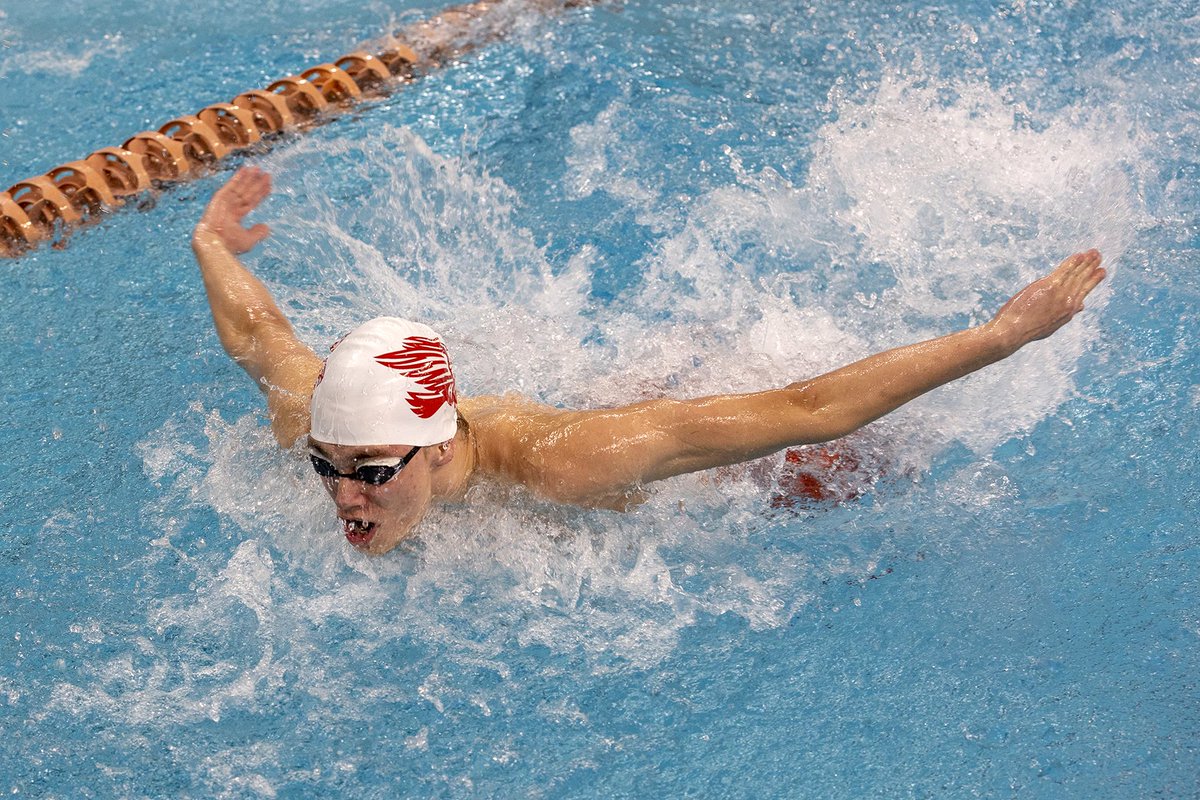 HaysSwimTeam's tweet photo. Hays Hawk Anderson Brown posted a top 10 time in the 100 Fly Saturday in the State Finals at UT Austin. We couldn't be more proud. https://t.co/VVfWOQLhsh