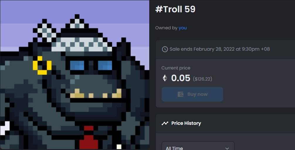 CyclopLil's tweet photo. SPECIAL OFFER FOR 7 DAYS!!!
Only from 0.04-0.05
What are you waiting for??!??
Get your own LilCyclop now!!

Link in Bio👆

#NFT #NFTs #NFTCommunity #pixelart #opensea #OpenSeaNFT #NFTCollection https://t.co/zkeMdcka82