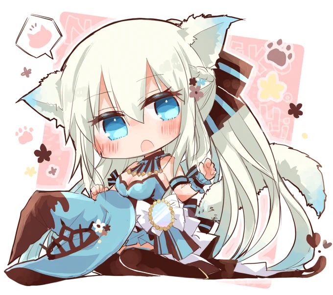 バレンタインなモルガン陛下(#猫の日 のすがた)🍫🐈‍⬛🐾
#FGO 