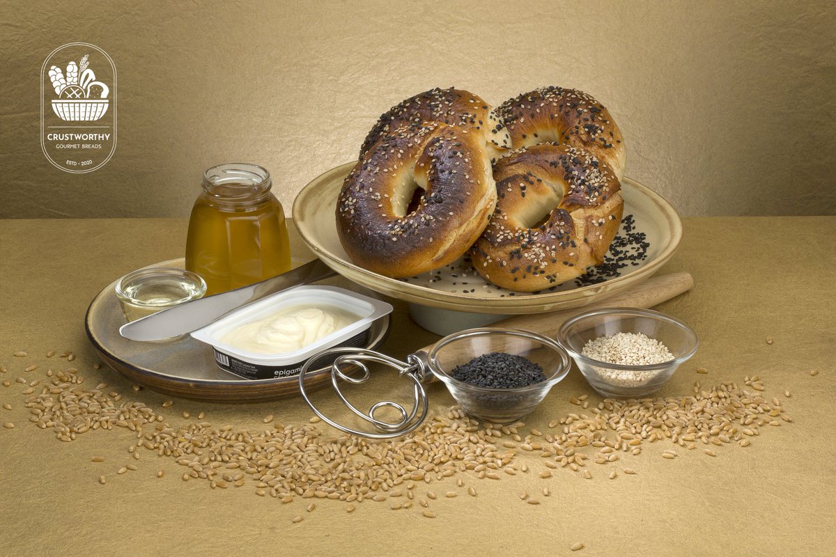 crustworthyin's tweet photo. Introducing the #Bagels!
Soft, dense, chewy and a crispy crust are what define the #CrustWorthy bagels! Do you miss the New York style Bagel sandwich with a schmear of delicious cream cheese and lox?
Why don't you order in some today? Don't miss a tub of cream cheese! β€οΈ https://t.co/1ajl0f57Sp