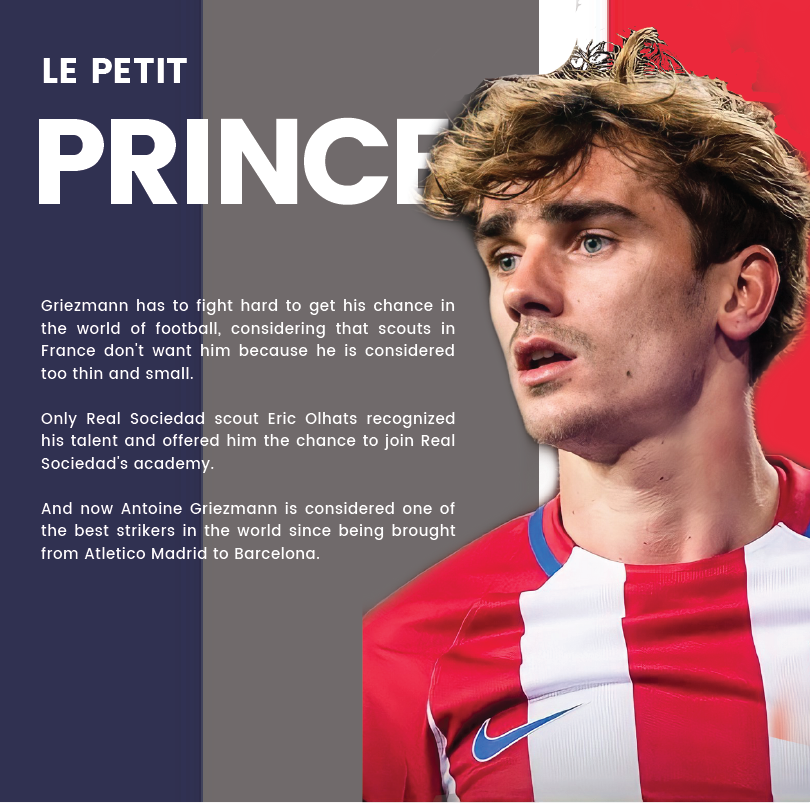 WC_trivia's tweet photo. Griezmann has to fight hard to get his chance in the world of football, considering that scouts in France don't want him because he is considered too thin and small.

@WC_trivia 
@WC_trivia 
@WC_trivia 

#qatar #qatar2022 #qatarlifestyle #qatartravel #exploreqatar #bestplayer https://t.co/O7OYO3509E